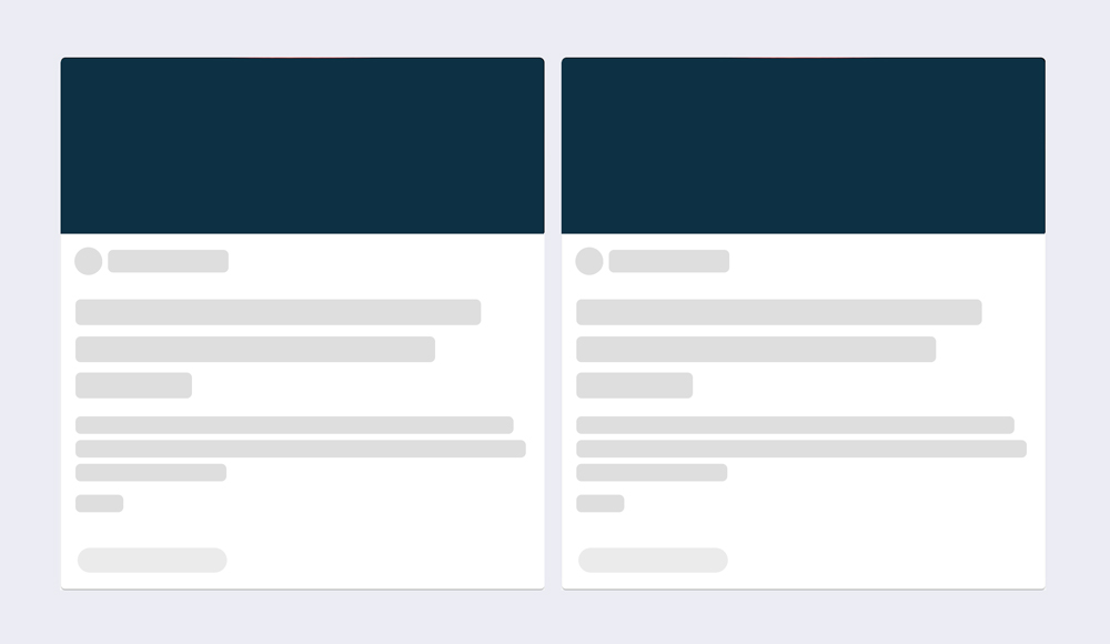 Image placement in feeds and certain widgets.